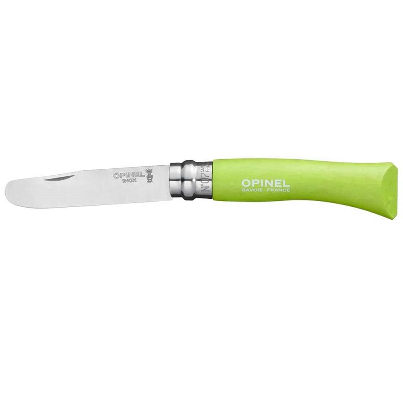 Opinel VRI N°07 Inox My First Opinel Apple Green 001700ks kés