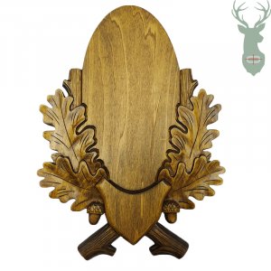 Trófea dísztalp hársfa 25cm