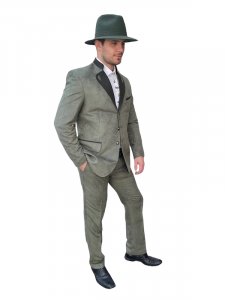 Huba öltöny - zöld (46-58 méret)