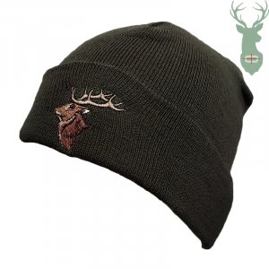 Téli kötött sapka - szarvas