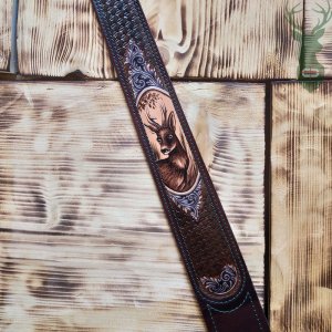 Bőr puska heveder - Őz