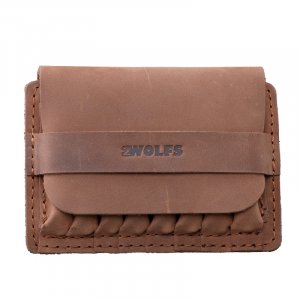 2wolfs  WOLF - Bőr lőszertartó
