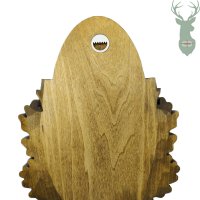 Trófea dísztalp hársfa 25cm