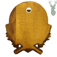 Trófea alátét - Vaddisznó - levél