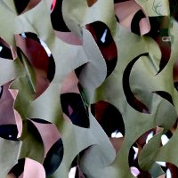 Bushcraft Maszkoló álca háló  10 x 2m