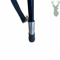 Egylábú szék, krómozott