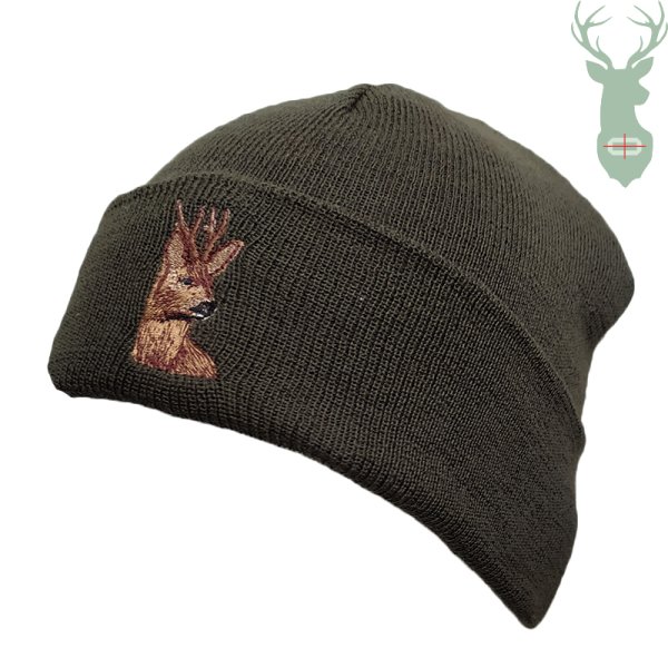 Téli kötött sapka - őz