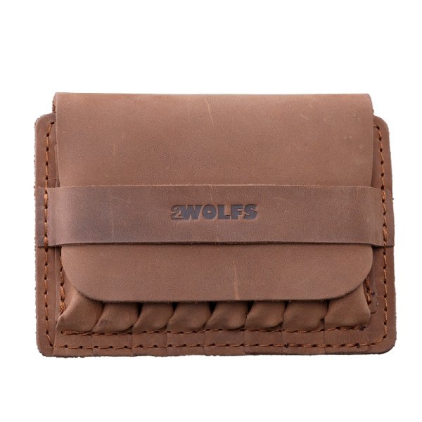 2wolfs  WOLF - Bőr lőszertartó