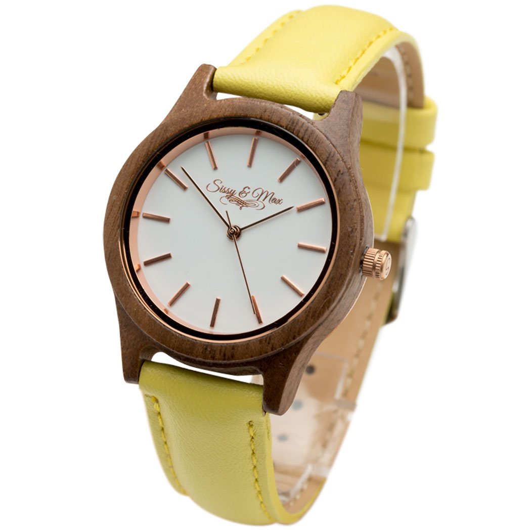 Sissy Sárga fa karóra