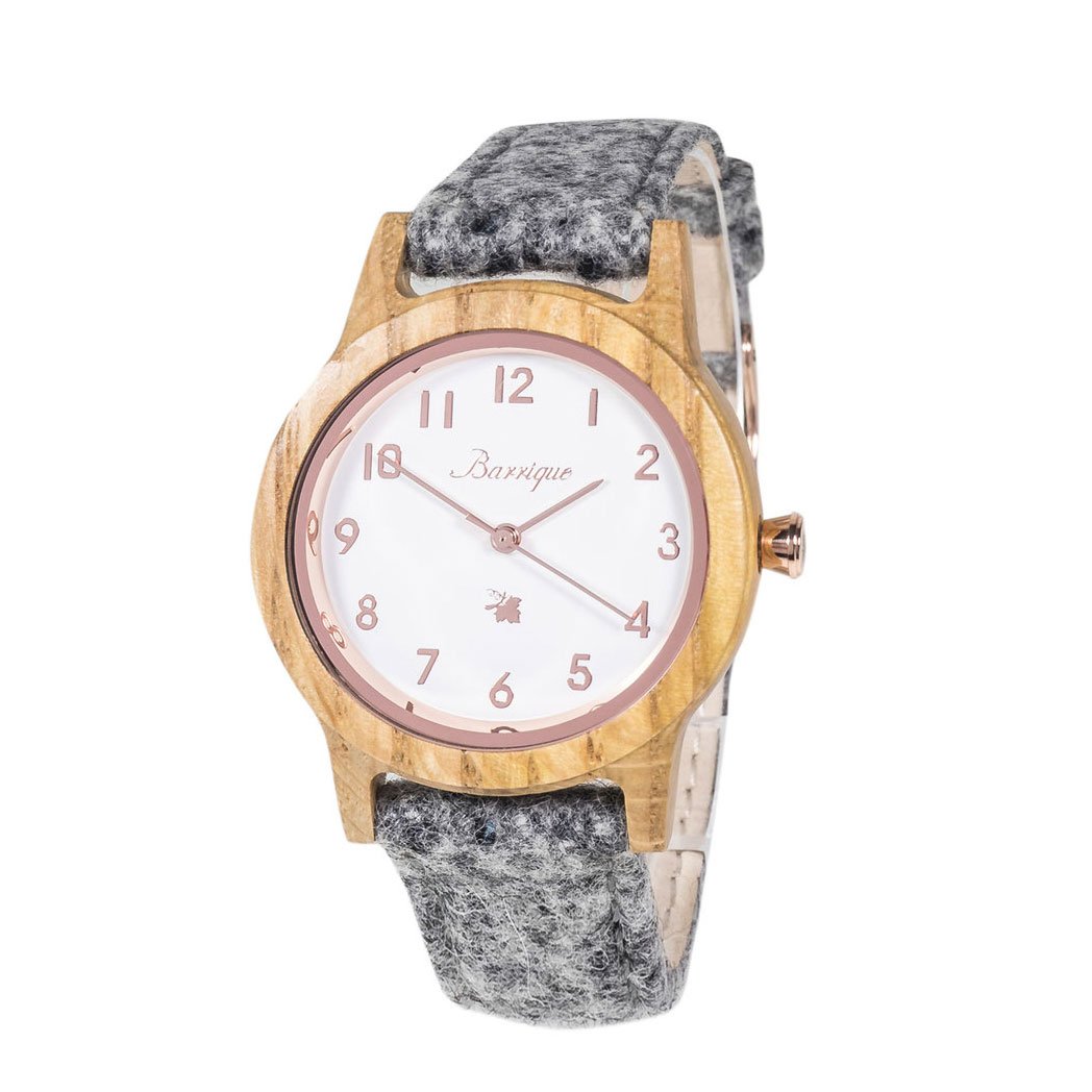 Barrique Alpin drevené hodinky dámske