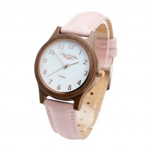 Sissy Rózsaszín fa karóra