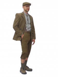 Bőr zakó OLIVE (60-70)