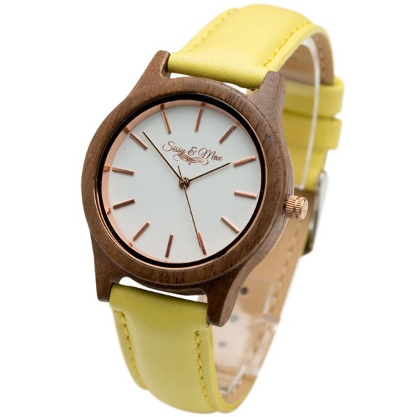 Sissy Sárga fa karóra
